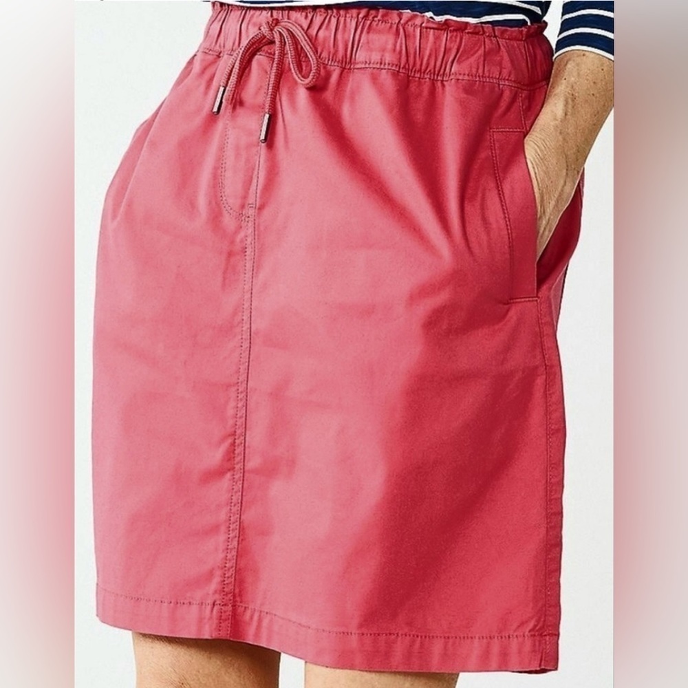 Croft & Barrow Women’s Plus Drawstring Skirt with Pockets